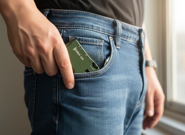 CLIP TO POCKET OR GEAR (Always Carry)