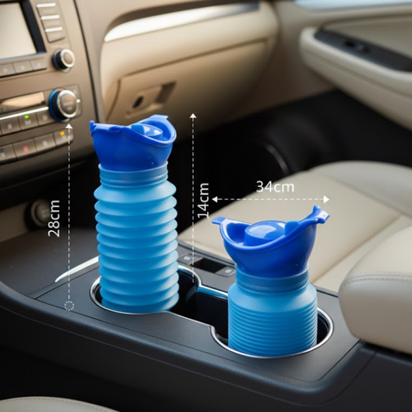 Collapsible Portable Urinal 750ml - Travel Emergency Camping Toilet | Apex Trail