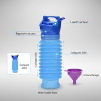 Collapsible Portable Urinal 750ml
