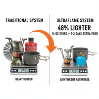 Ultralight Camping Stove 2.8oz