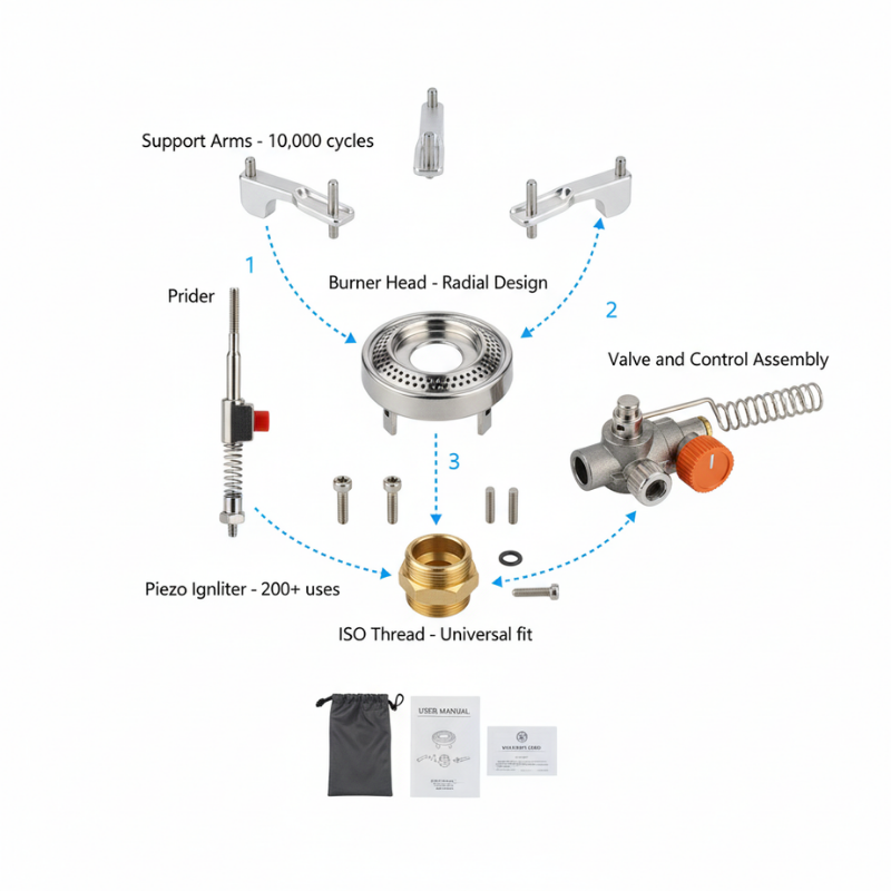 Ultralight Camping Stove 2.8oz
