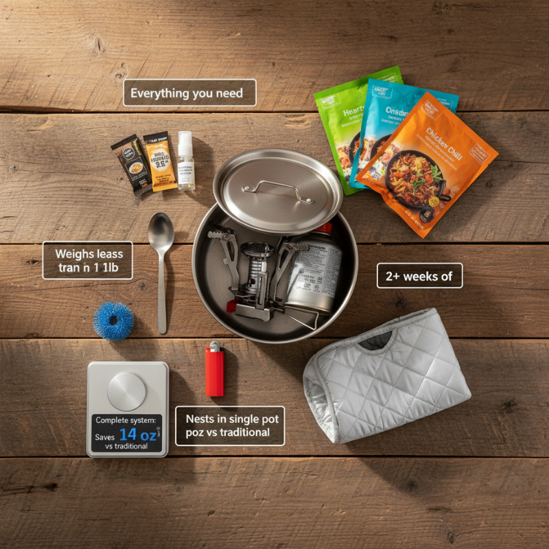 Ultralight Camping Stove 2.8oz