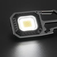 Mini COB LED Keychain Flashlight