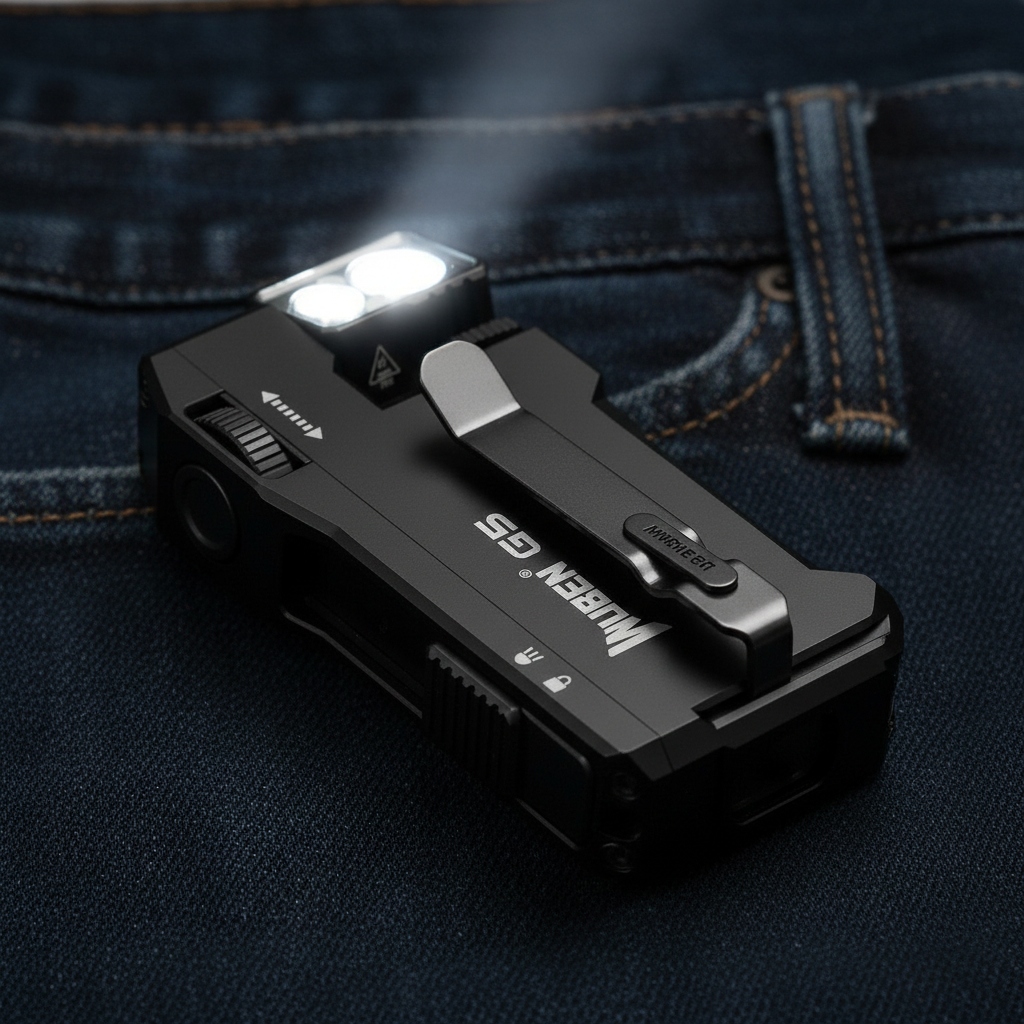 EDC Pocket Flashlight 400 Lumens
