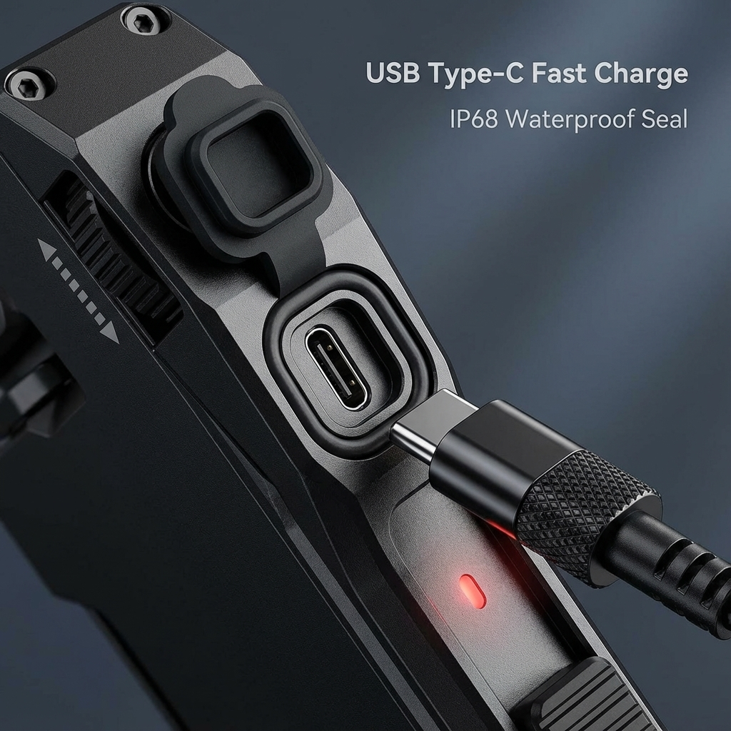 EDC Pocket Flashlight 400 Lumens
