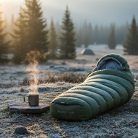 Apex Trail Winter Synthetic Sleeping Bag – Lightweight Envelope Cold Weather Camping