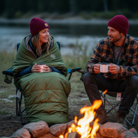 Apex Trail Winter Synthetic Sleeping Bag – Lightweight Envelope Cold Weather Camping