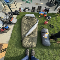 Apex Trail Winter Synthetic Sleeping Bag – Lightweight Envelope Cold Weather Camping