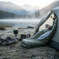 Apex Trail Winter Synthetic Sleeping Bag – Lightweight Envelope Cold Weather Camping
