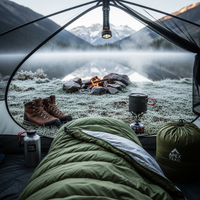 Apex Trail Winter Synthetic Sleeping Bag – Lightweight Envelope Cold Weather Camping