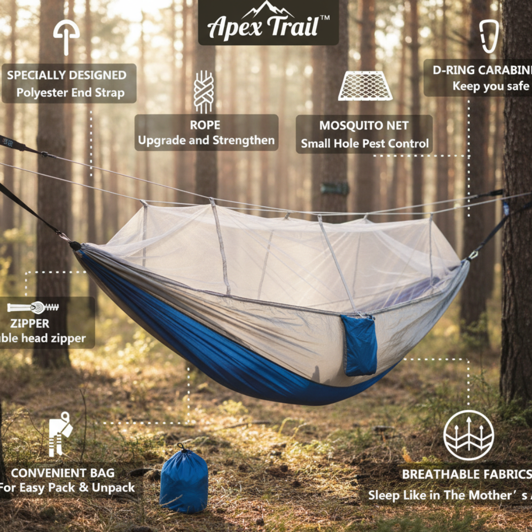 Ultimate Bug-Proof Adventure Hammock